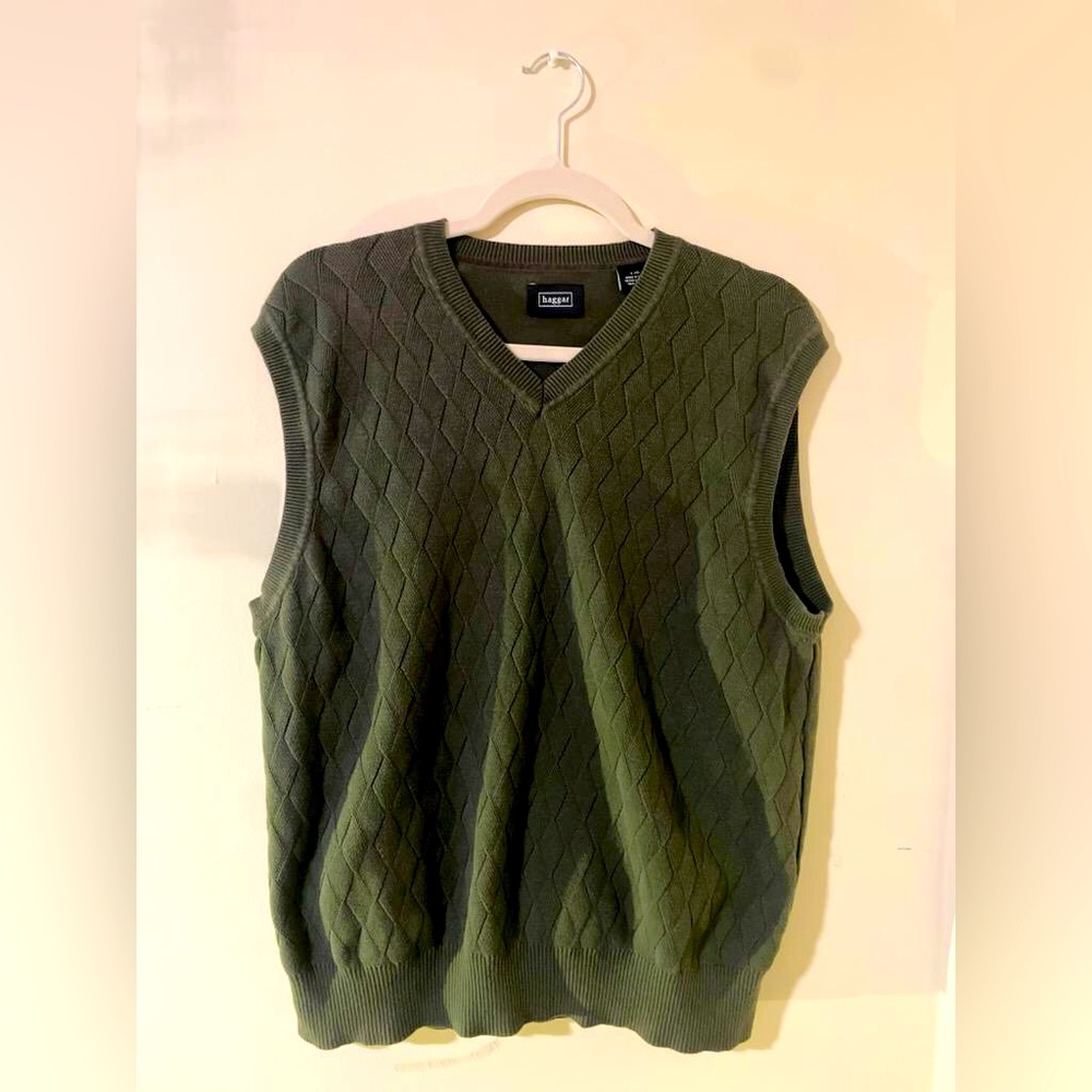 Haggard Green Sweater Vest